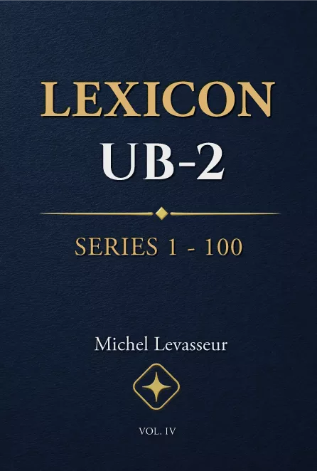 Cover of LEXICON — UB-2 — Series 1 to 100 — English Mirror Edition